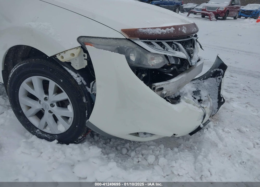 2012 NISSAN MURANO SL VIN: JN8AZ1MU9CW100228