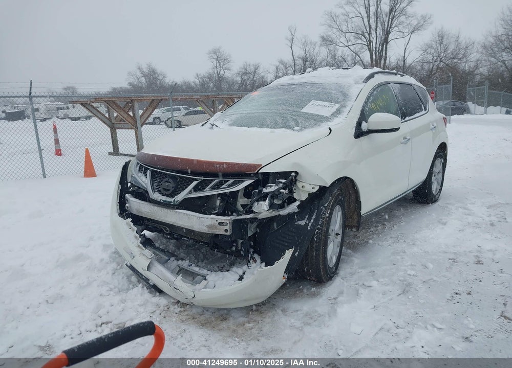 2012 NISSAN MURANO SL VIN: JN8AZ1MU9CW100228