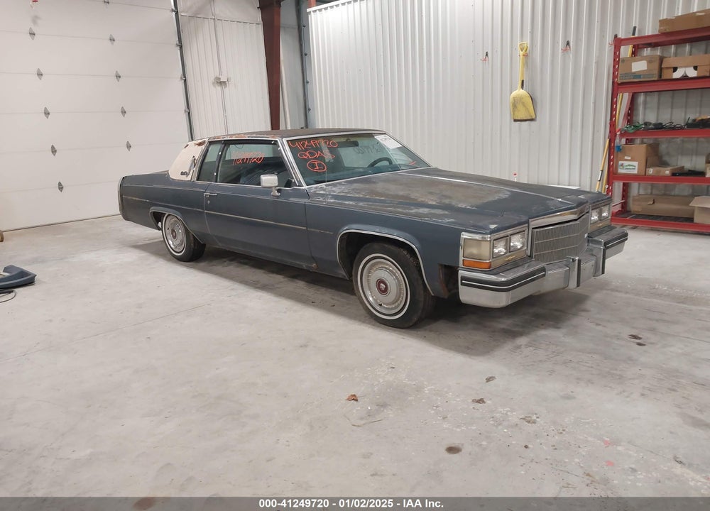 1984 CADILLAC DEVILLE VIN: 1G6AM4785E9113346