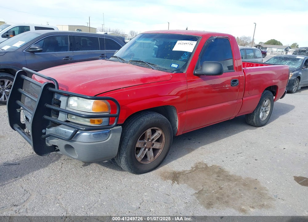 2006 GMC SIERRA 1500 WORK TRUCK VIN: 3GTEC14V26G156487