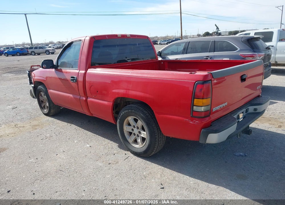 2006 GMC SIERRA 1500 WORK TRUCK VIN: 3GTEC14V26G156487