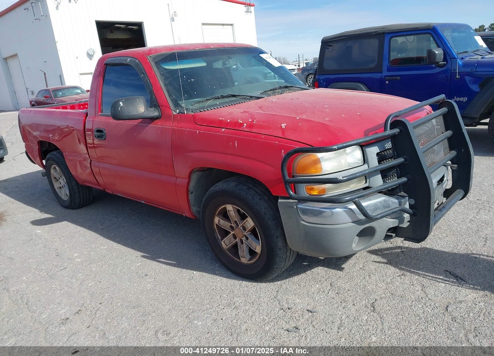 2006 GMC SIERRA 1500 WORK TRUCK VIN: 3GTEC14V26G156487