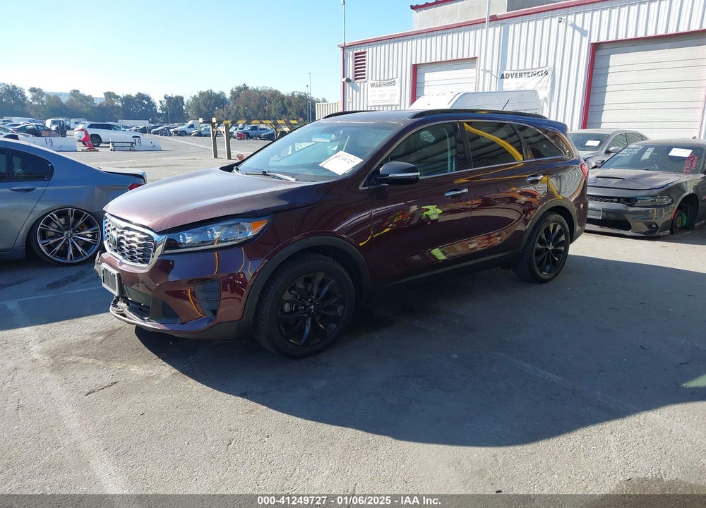 2019 KIA SORENTO VIN: 5XYPG4A53KG594088