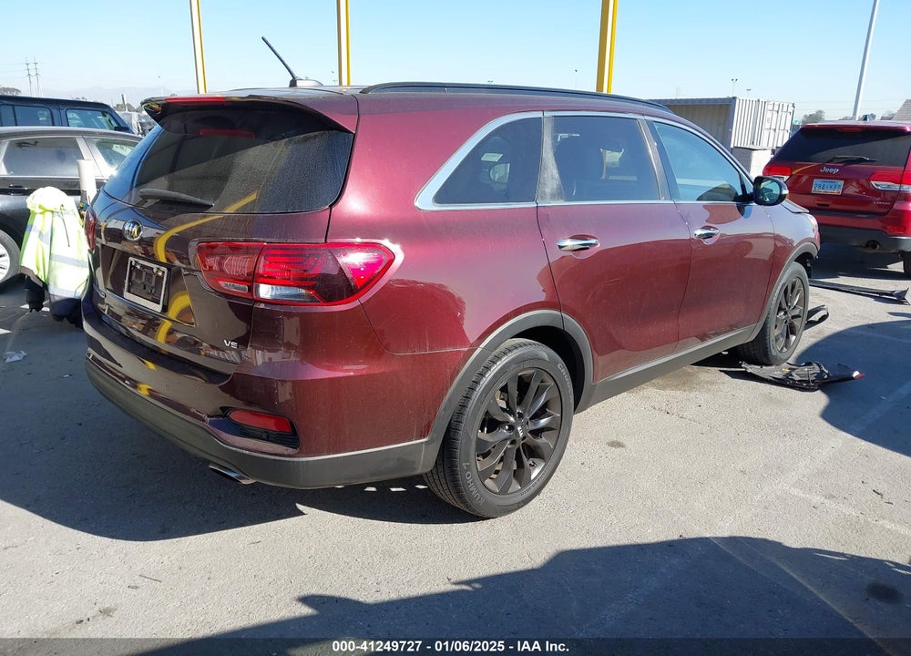 2019 KIA SORENTO VIN: 5XYPG4A53KG594088