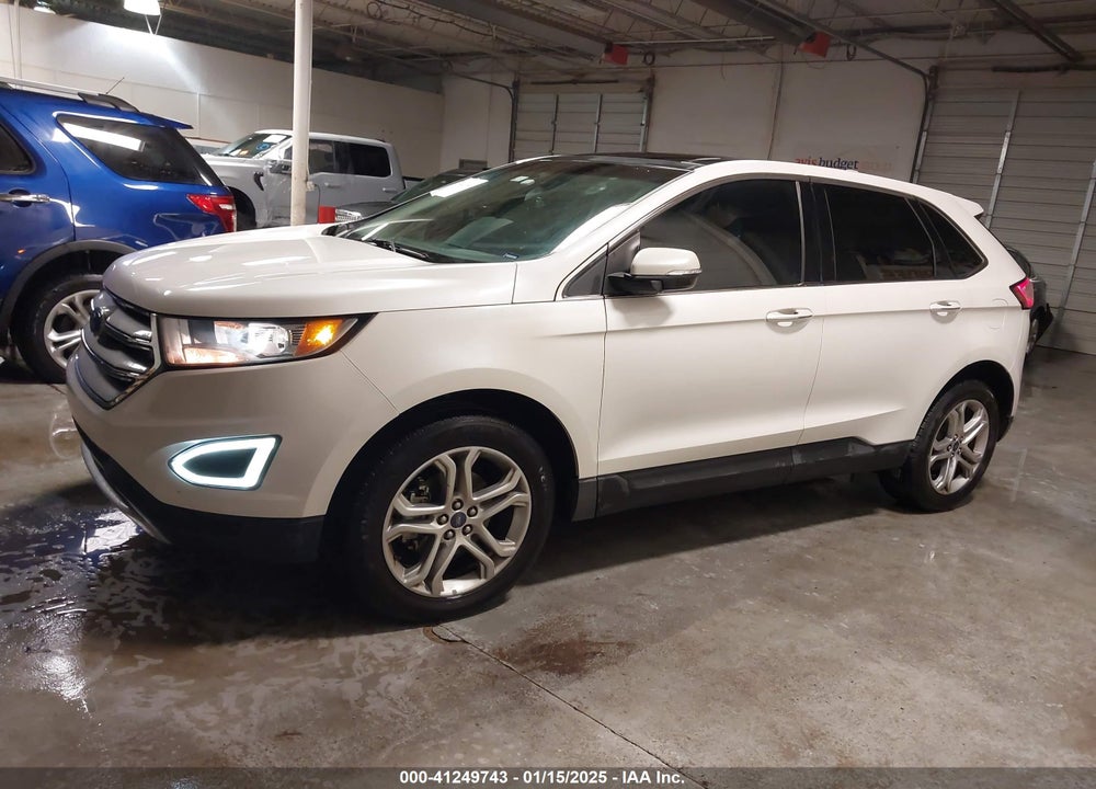 2015 FORD EDGE TITANIUM VIN: 2FMTK3K96FBC20363
