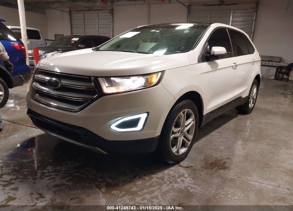 2015 FORD EDGE TITANIUM VIN: 2FMTK3K96FBC20363