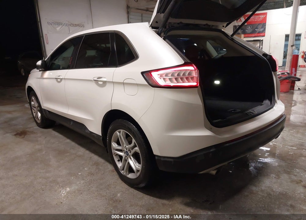 2015 FORD EDGE TITANIUM VIN: 2FMTK3K96FBC20363