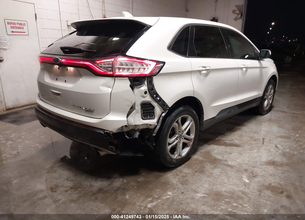 2015 FORD EDGE TITANIUM VIN: 2FMTK3K96FBC20363