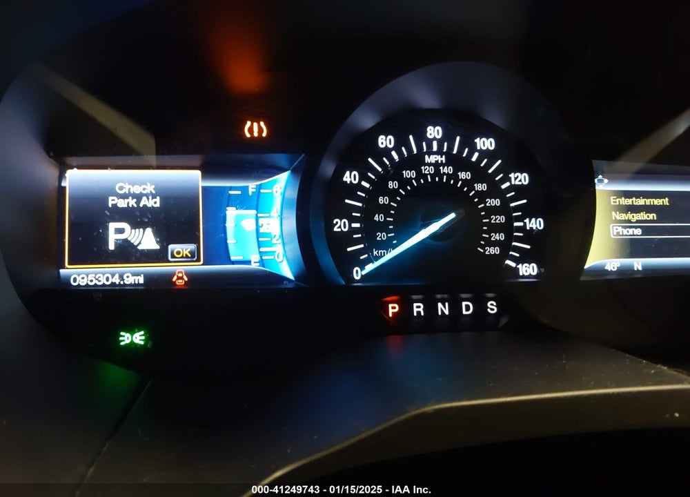 2015 FORD EDGE TITANIUM VIN: 2FMTK3K96FBC20363