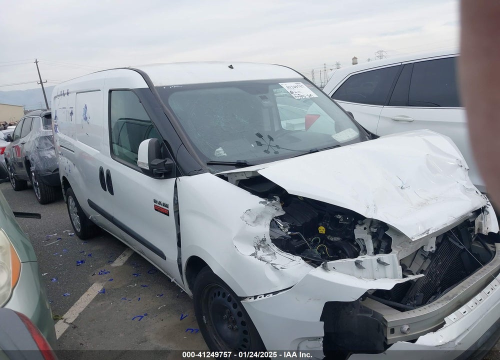 2017 RAM PROMASTER CITY TRADESMAN SLT VIN: ZFBERFBB1H6D47798