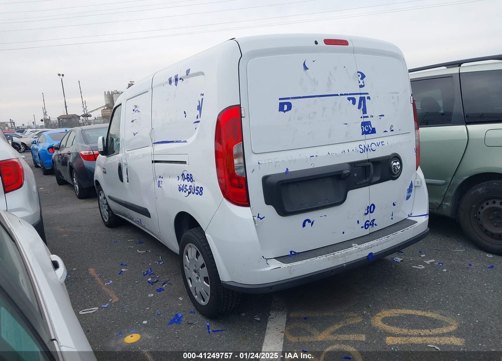 2017 RAM PROMASTER CITY TRADESMAN SLT VIN: ZFBERFBB1H6D47798