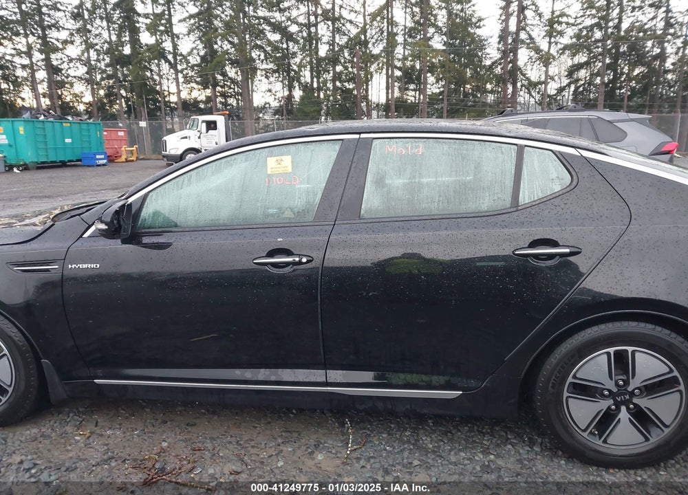 2013 KIA OPTIMA HYBRID VIN: KNAGM4ADXD5051023