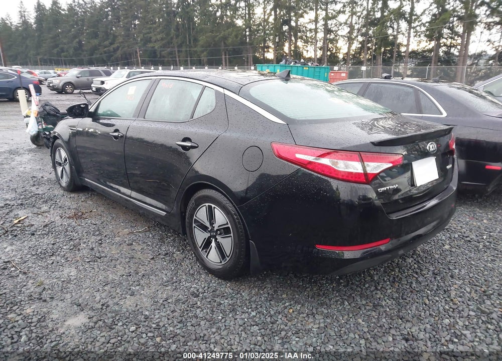 2013 KIA OPTIMA HYBRID VIN: KNAGM4ADXD5051023