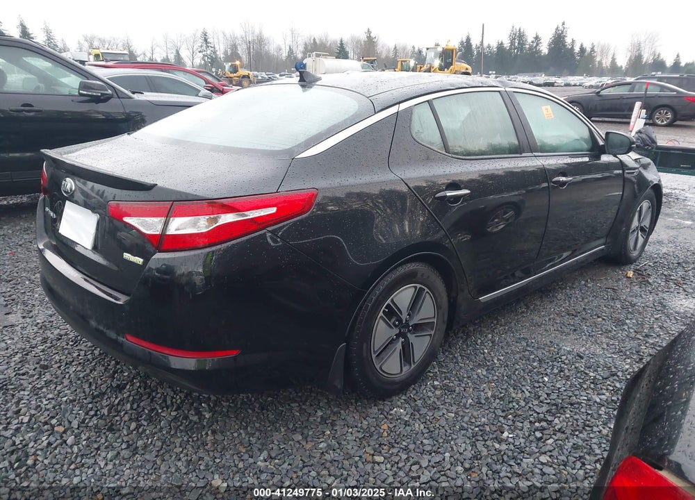 2013 KIA OPTIMA HYBRID VIN: KNAGM4ADXD5051023