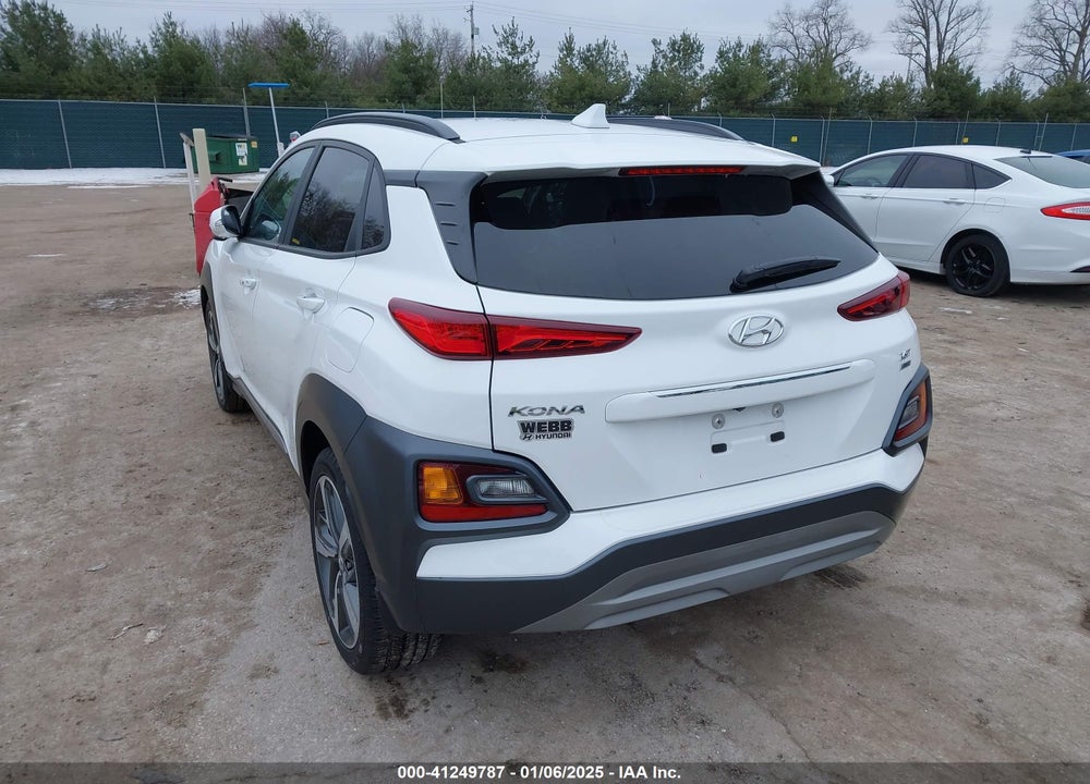 2021 HYUNDAI KONA VIN: KM8K3CA55MU720822