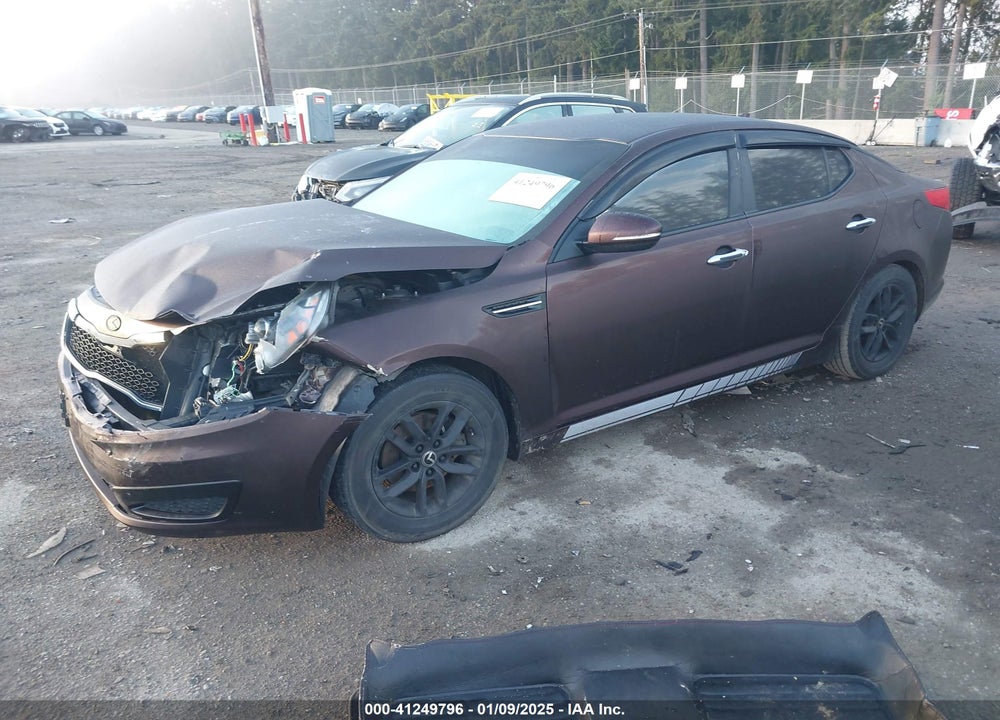 2011 KIA OPTIMA LX VIN: KNAGM4A77B5080082