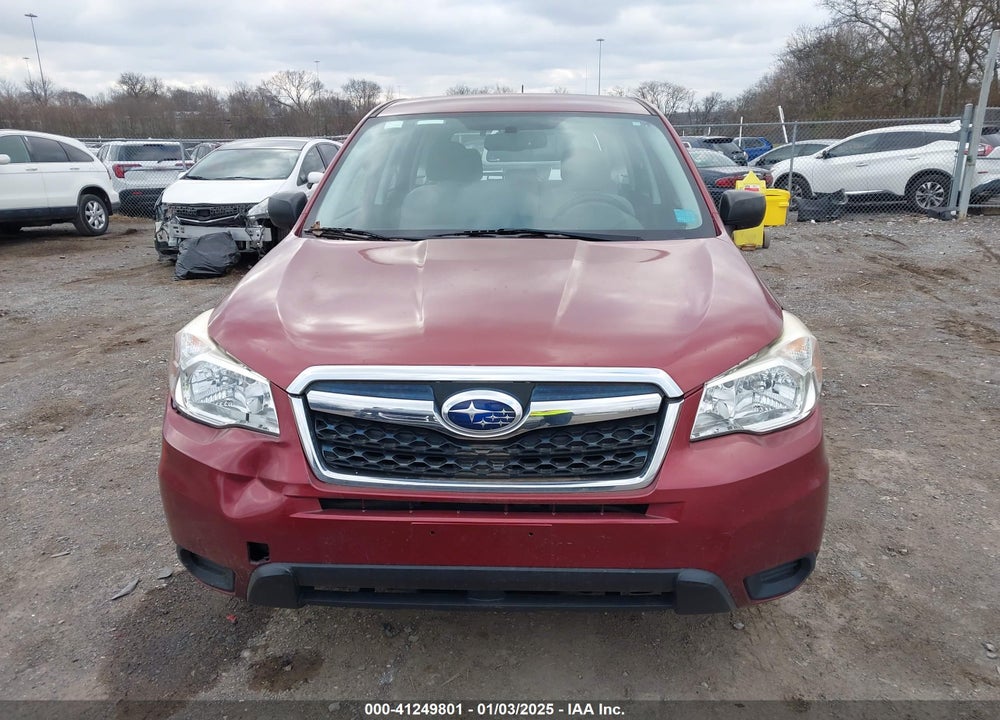 2015 SUBARU FORESTER 2.5I VIN: JF2SJAAC6FH838677
