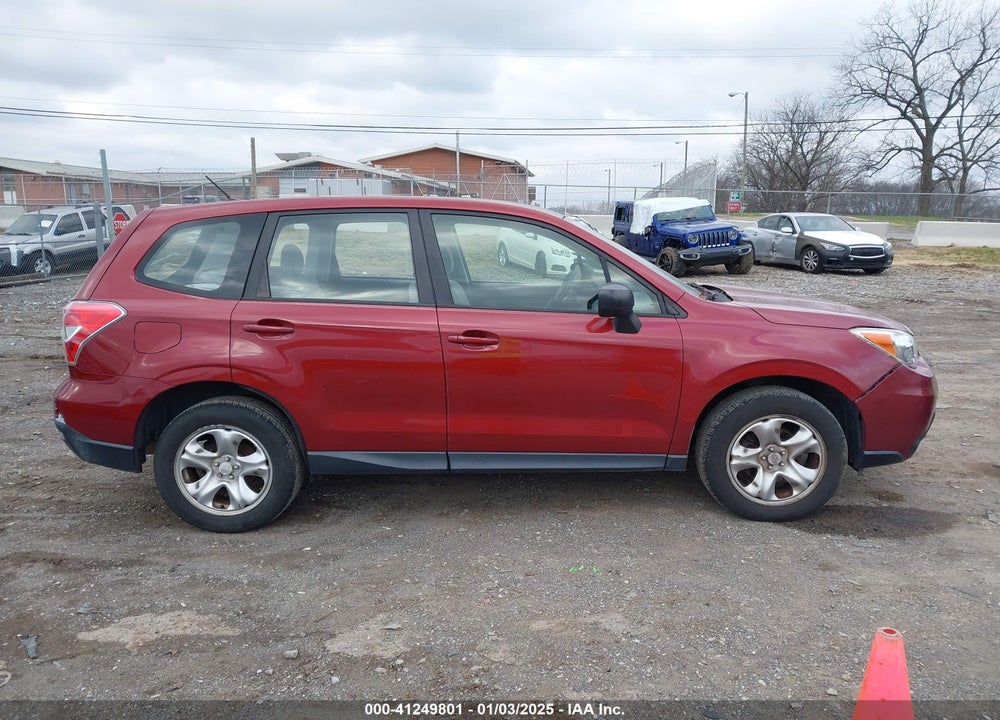 2015 SUBARU FORESTER 2.5I VIN: JF2SJAAC6FH838677