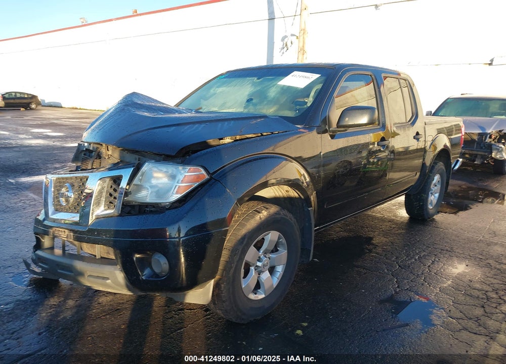 2012 NISSAN FRONTIER SV VIN: 1N6AD0EVXCC433760