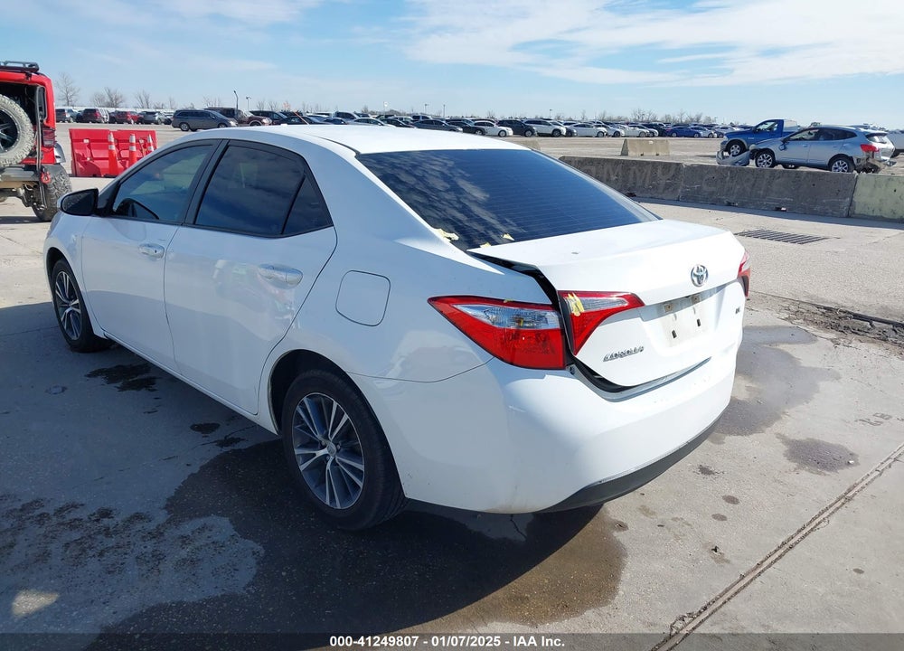 2016 TOYOTA COROLLA VIN: 5YFBURHE2GP548602