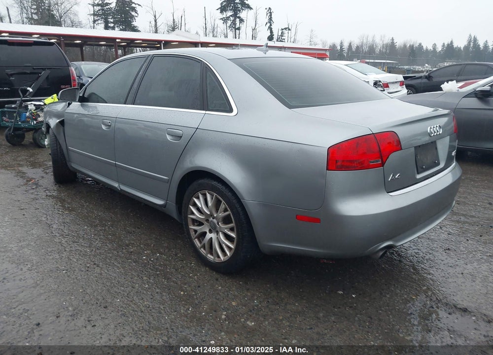 2008 AUDI A4 2.0T/2.0T SPECIAL EDITION VIN: WAUDF78E88A160459