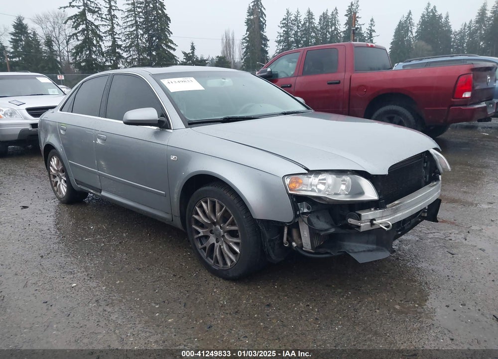 2008 AUDI A4 2.0T/2.0T SPECIAL EDITION VIN: WAUDF78E88A160459