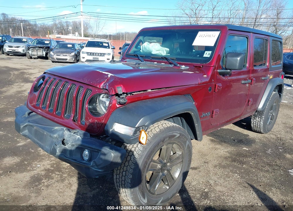 2021 JEEP WRANGLER UNLIMITED SPORT ALTITUDE 4X4 VIN: 1C4HJXDN3MW729076