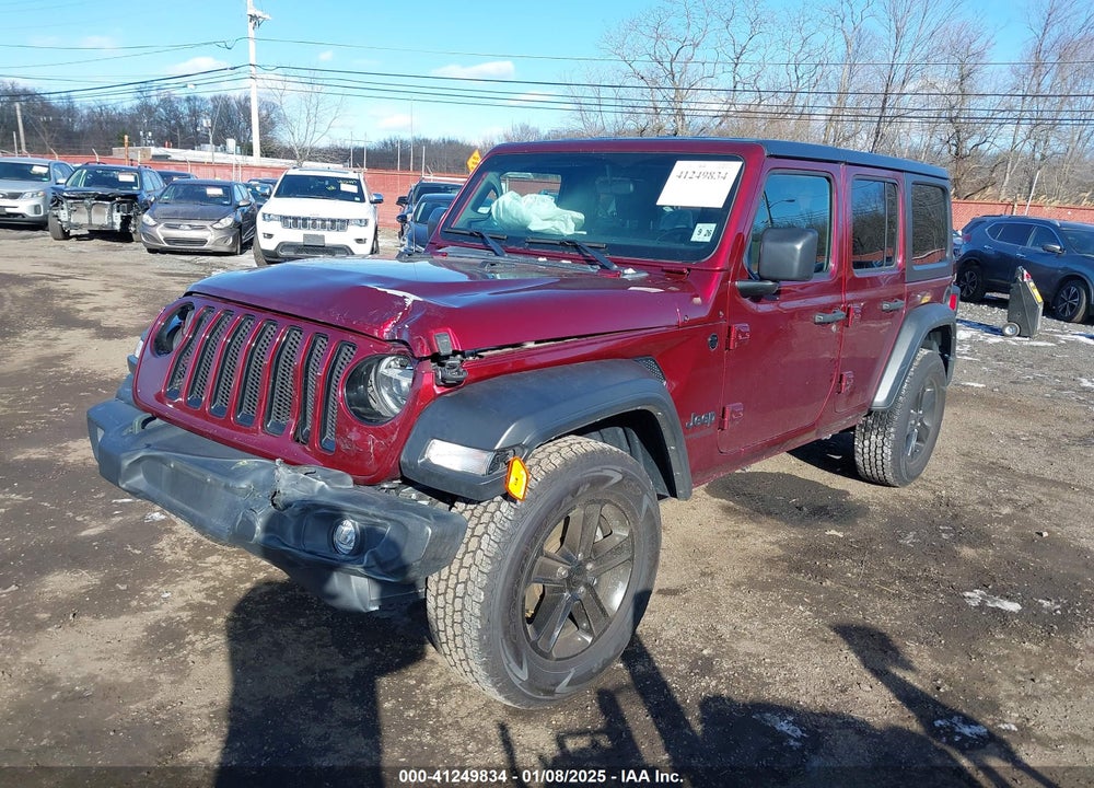 2021 JEEP WRANGLER UNLIMITED SPORT ALTITUDE 4X4 VIN: 1C4HJXDN3MW729076