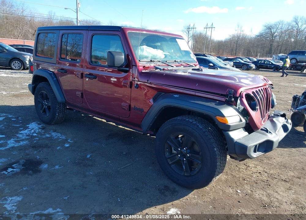 2021 JEEP WRANGLER UNLIMITED SPORT ALTITUDE 4X4 VIN: 1C4HJXDN3MW729076