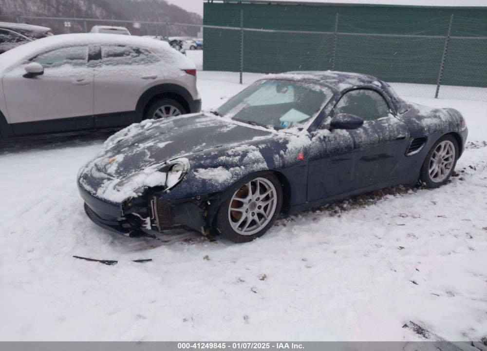 2003 PORSCHE BOXSTER VIN: WP0CA29893U623189