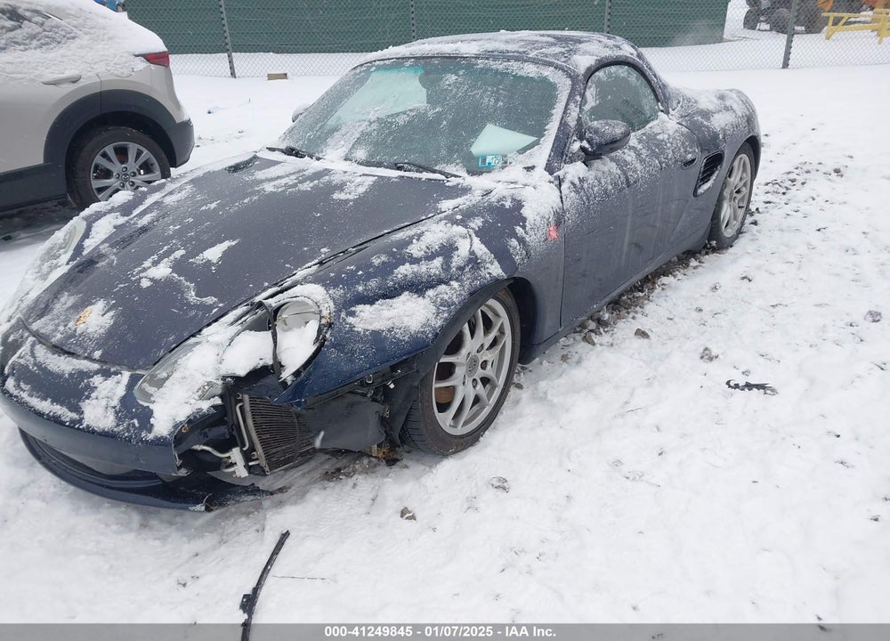2003 PORSCHE BOXSTER VIN: WP0CA29893U623189