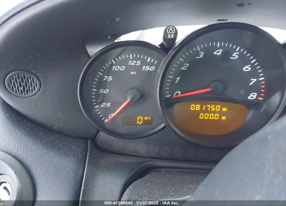2003 PORSCHE BOXSTER VIN: WP0CA29893U623189