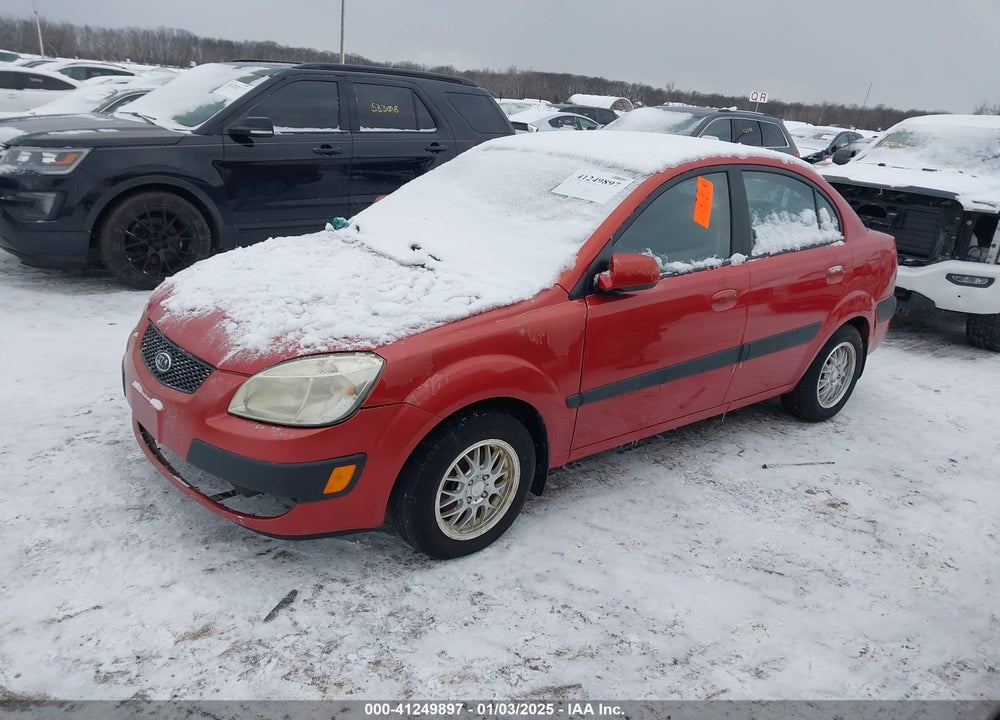 2006 KIA RIO LX VIN: KNADE123366181100
