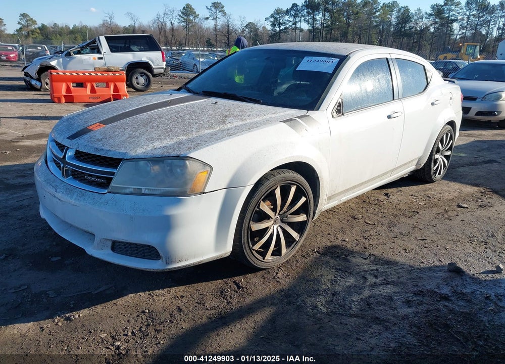 2013 DODGE AVENGER VIN: 1C3CDZAB7DN643951