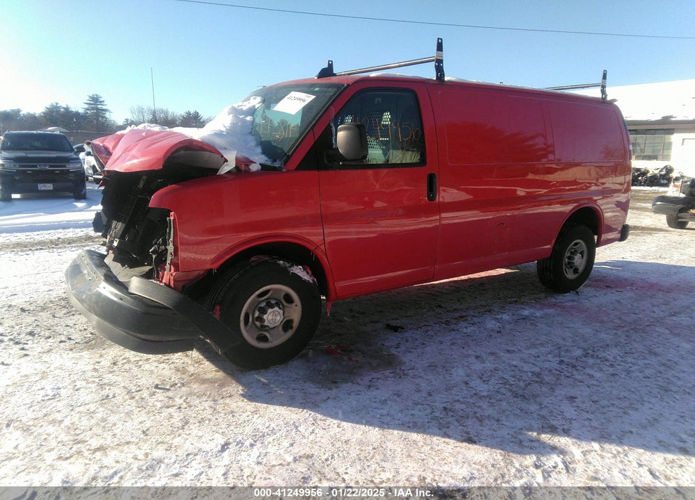 2019 CHEVROLET EXPRESS 2500 WORK VAN VIN: 1GCWGAFG7K1179750