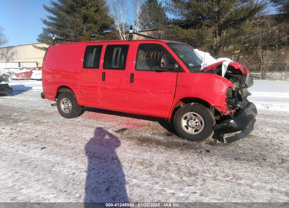 2019 CHEVROLET EXPRESS 2500 WORK VAN VIN: 1GCWGAFG7K1179750