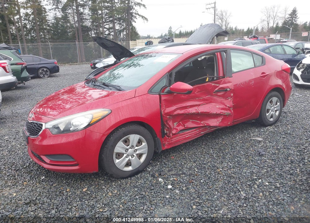 2014 KIA FORTE LX VIN: KNAFK4A64E5067609