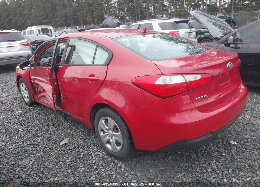 2014 KIA FORTE LX VIN: KNAFK4A64E5067609