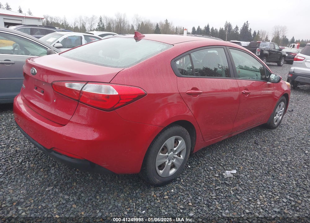 2014 KIA FORTE LX VIN: KNAFK4A64E5067609