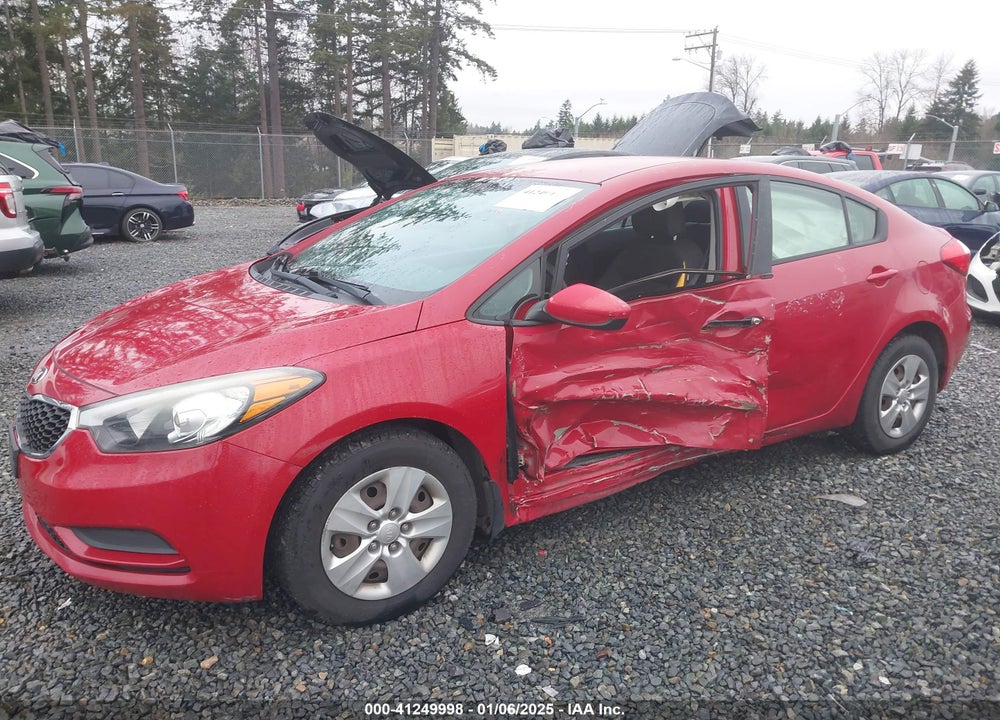 2014 KIA FORTE LX VIN: KNAFK4A64E5067609