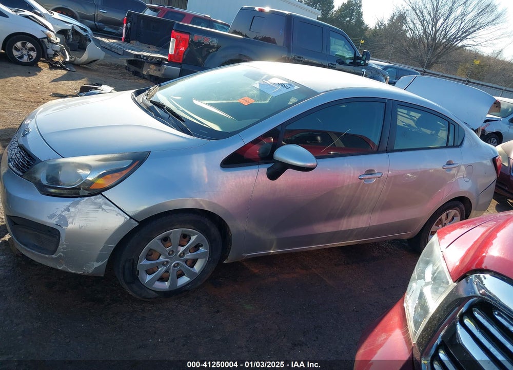 2012 KIA RIO VIN: KNADM4A31C6093616