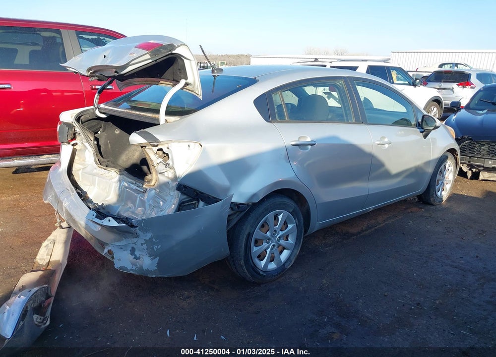 2012 KIA RIO VIN: KNADM4A31C6093616
