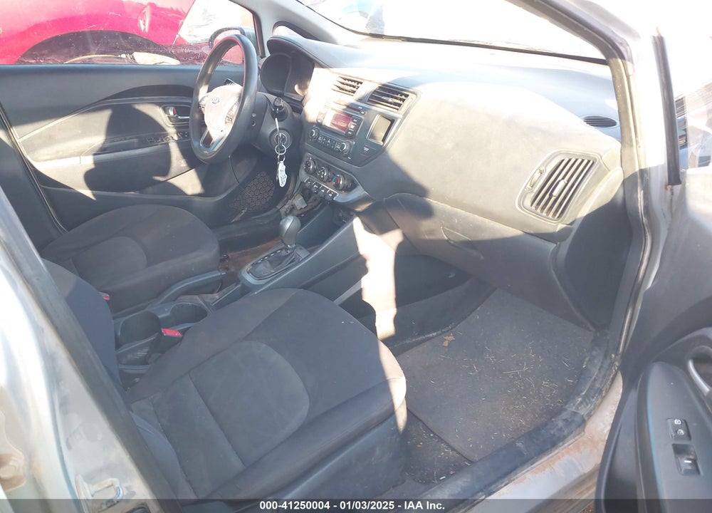 2012 KIA RIO VIN: KNADM4A31C6093616