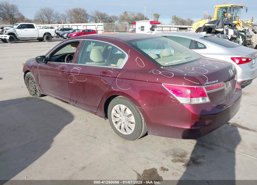 2012 HONDA ACCORD VIN: 1HGCP2F36CA098778