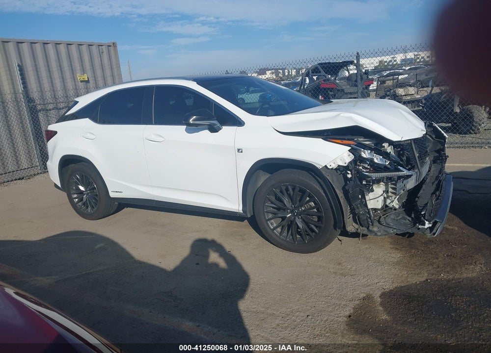 2017 LEXUS RX 450H F-SPORT VIN: 2T2BGMCA6HC014384