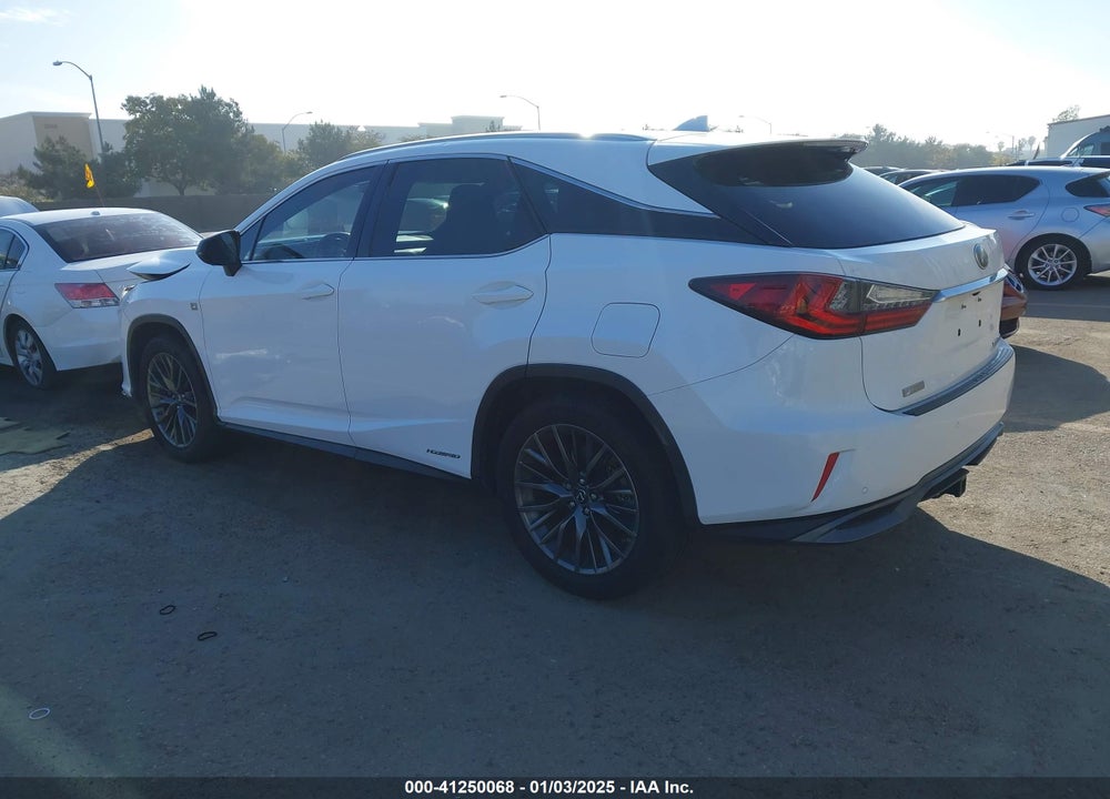2017 LEXUS RX 450H F-SPORT VIN: 2T2BGMCA6HC014384