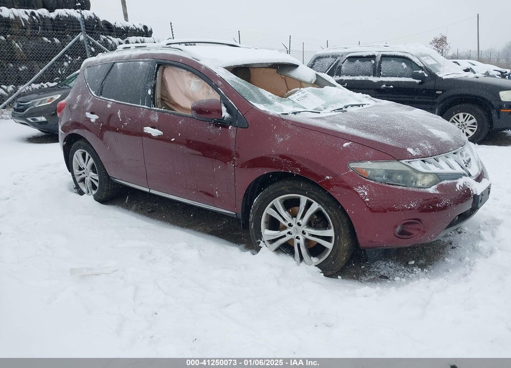 2010 NISSAN MURANO LE VIN: JN8AZ1MW5AW109006
