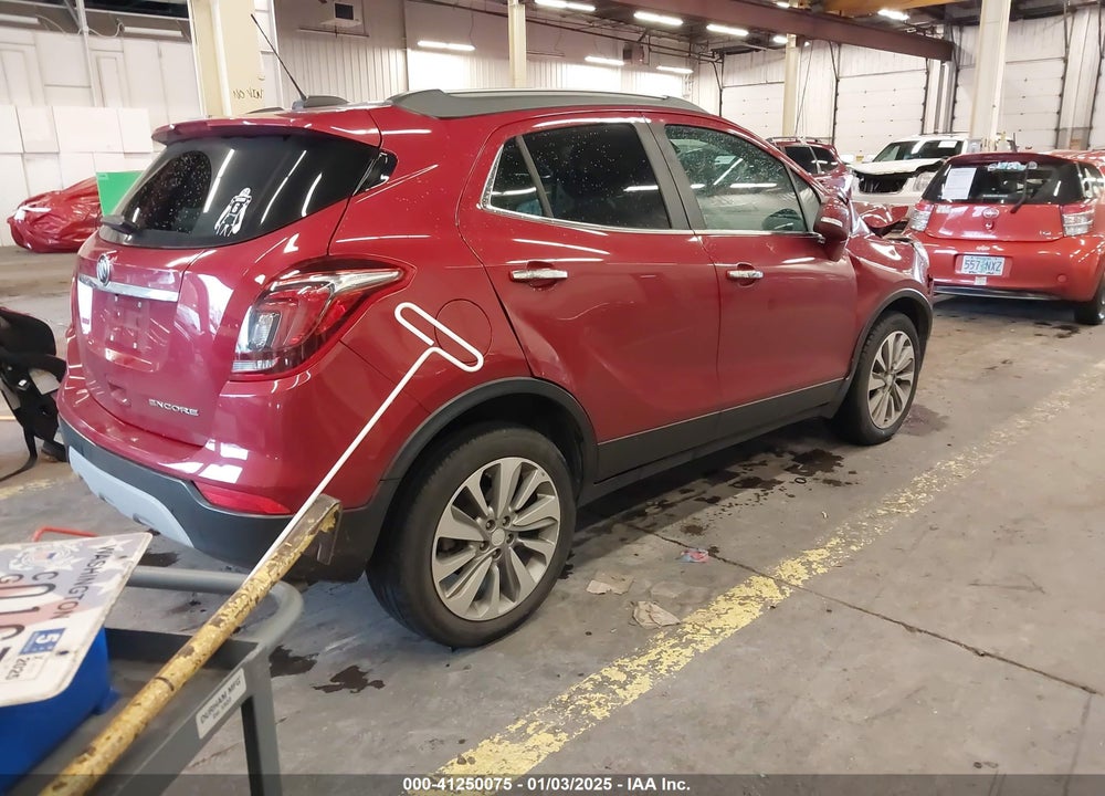 2019 BUICK ENCORE FWD PREFERRED VIN: KL4CJASB7KB850272