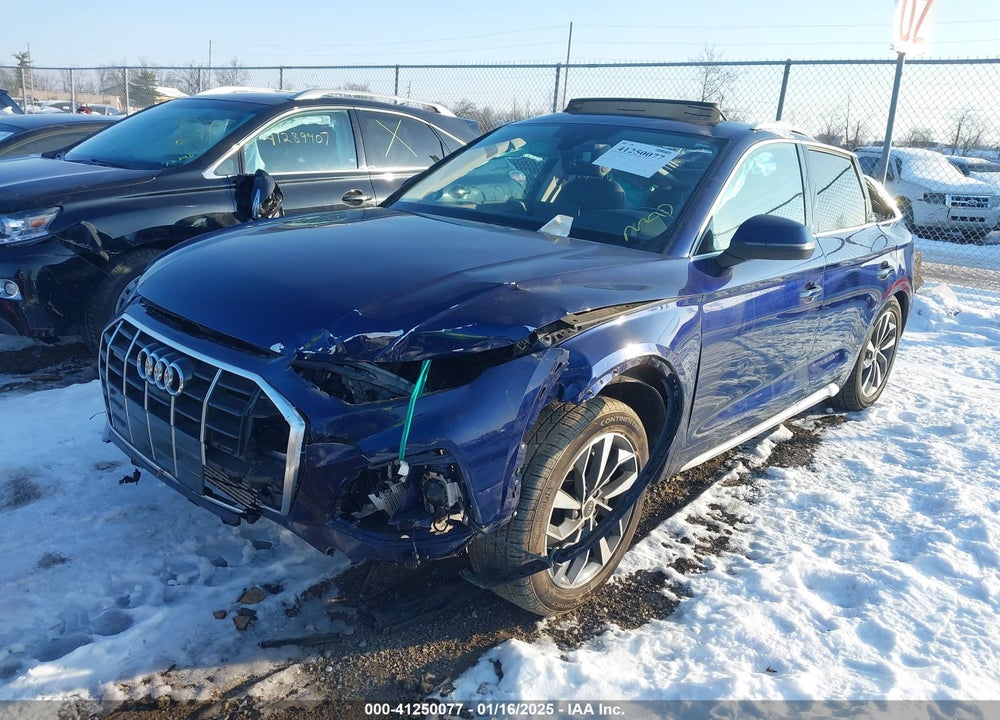 2021 AUDI Q5 PREMIUM PLUS 45 TFSI QUATTRO S TRONIC VIN: WA1BAAFY3M2085431