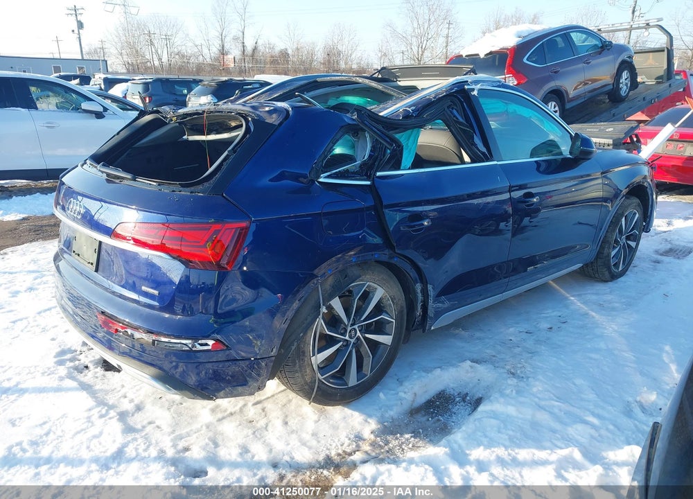 2021 AUDI Q5 PREMIUM PLUS 45 TFSI QUATTRO S TRONIC VIN: WA1BAAFY3M2085431